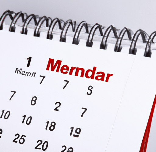Kalendarz – Twoje niezawodne narzędzie organizacji czasu