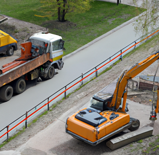Jakie są najlepsze sposoby transportu maszyn budowlanych w Warszawie?