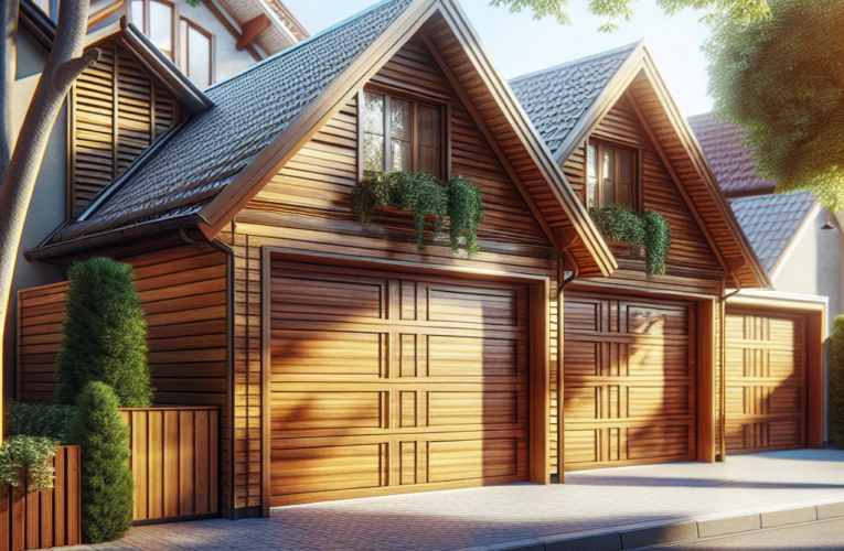 Garaże drewnopodobne – jak wybrać najlepsze rozwiązanie do Twojej posesji?