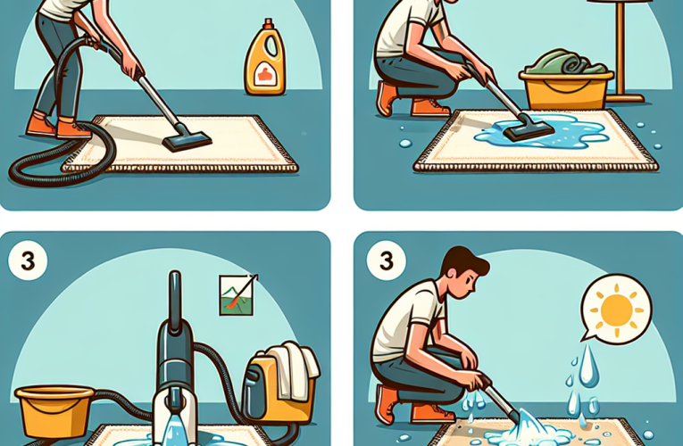 Jak uprać dywan – prosty przewodnik po domowych metodach czyszczenia