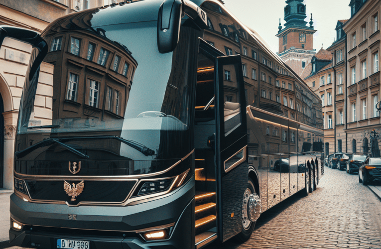 Bus VIP Warszawa: Jak podróżować z klasą po stolicy?