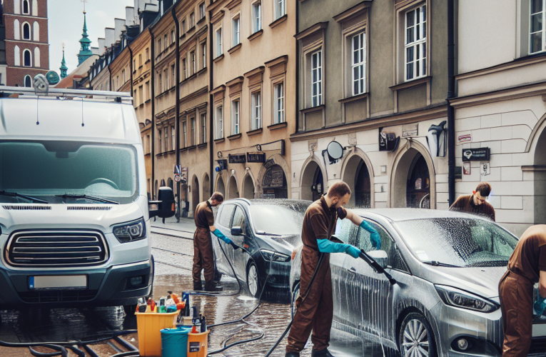 Myjnia door to door w Warszawie: Jak wygodnie umyć auto bez wychodzenia z domu?