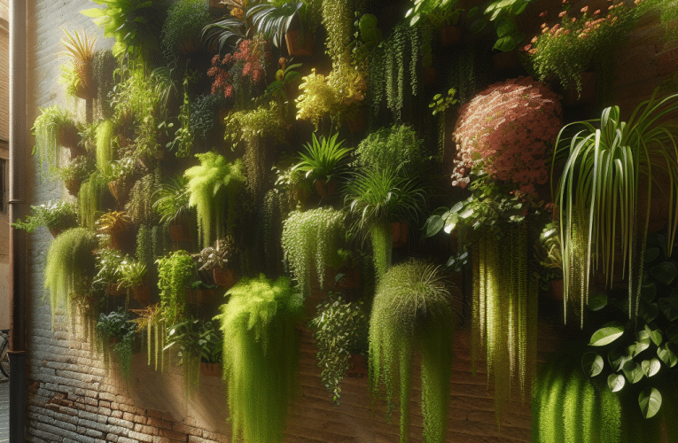Ogród wertykalny na ścianie – jak stworzyć zieloną oazę w małym mieszkaniu?