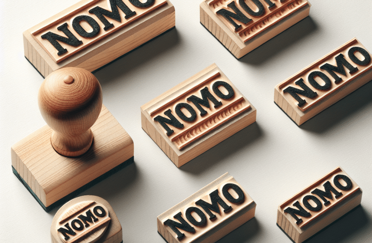 Pieczątki Nomo – Jak wybrać idealne pieczątki do każdej branży?