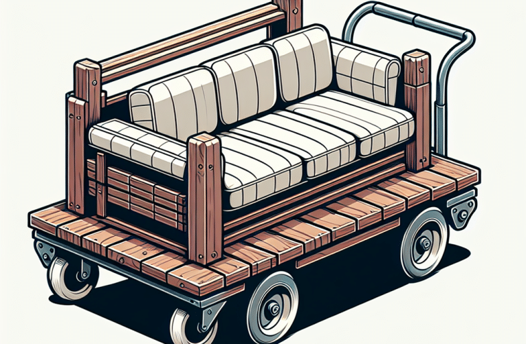 Wózek do transportu płyt meblowych – jak wybrać i efektywnie wykorzystać w pracowni stolarskiej?