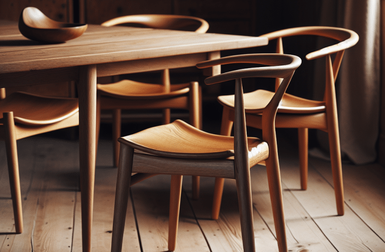 Duńskie krzesła – ikony designu w Twoim domu