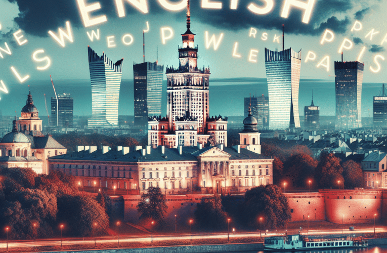 Angielski w Warszawie – Przewodnik po najlepszych kursach i szkołach językowych stolicy