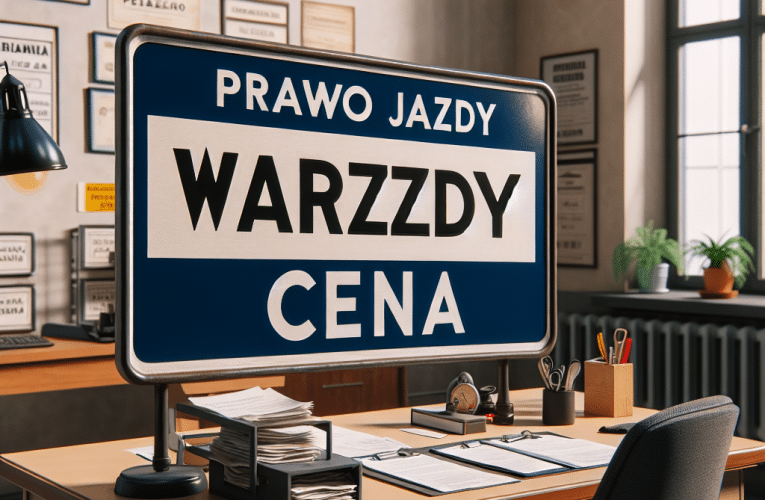Prawo jazdy w Warszawie – cena miejsca oraz najlepsze porady na zdobycie uprawnień