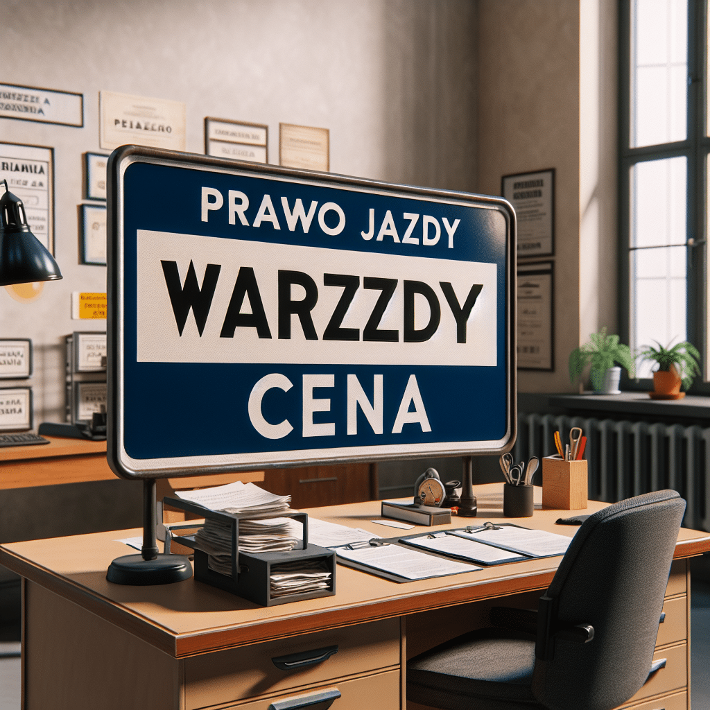 prawo jazdy warszawa cena