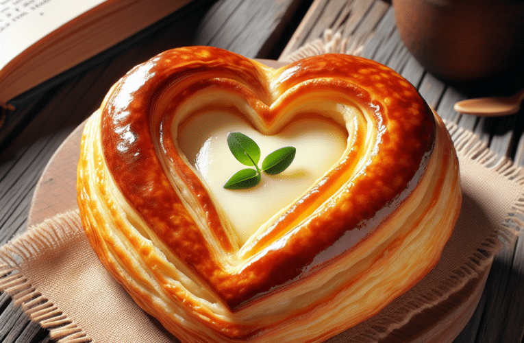 Drożdżówki z serem w kształcie serca – idealny przepis na Walentynki