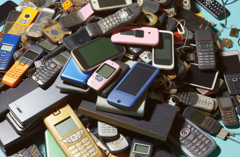 Skup zużytych telefonów: Jak efektywnie pozbyć się starego sprzętu i jeszcze na tym zarobić?