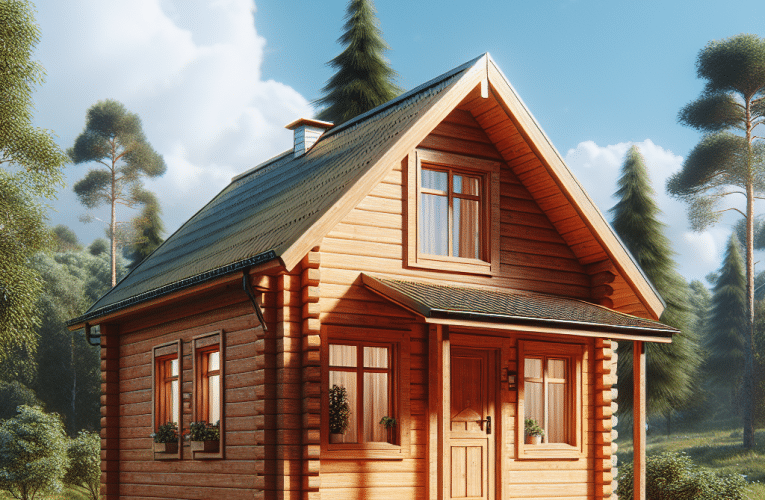 Domek drewniany 3×4: Praktyczny przewodnik krok po kroku jak wybudować i urządzić mały domek