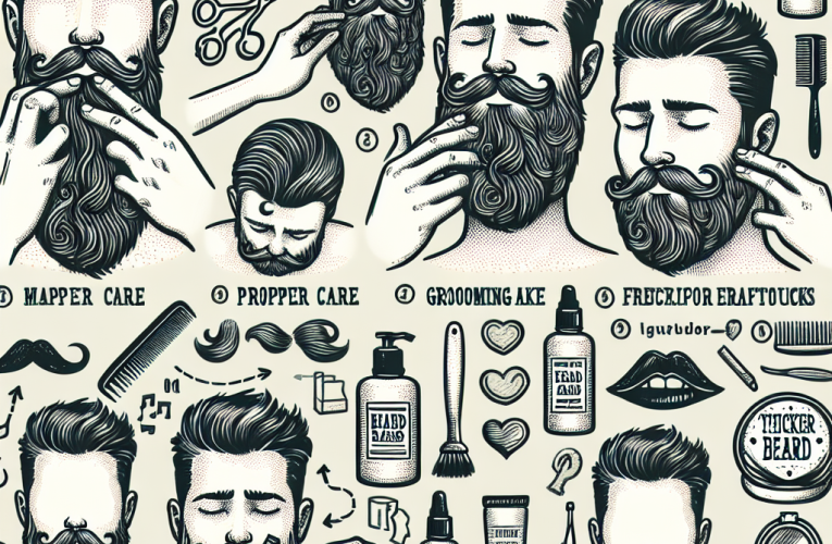 Jak zagęścić brodę: Sprawdzone metody dla gęstszej i zdrowszej brody