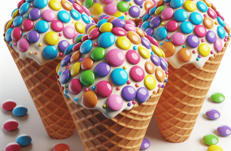 Posypki do lodów Smarties: Przepisy i kreatywne pomysły na kolorowy deser
