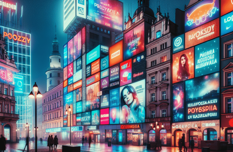 Reklamy świetlne Poznań – Jak skutecznie wykorzystać oświetlenie reklamowe w mieście?