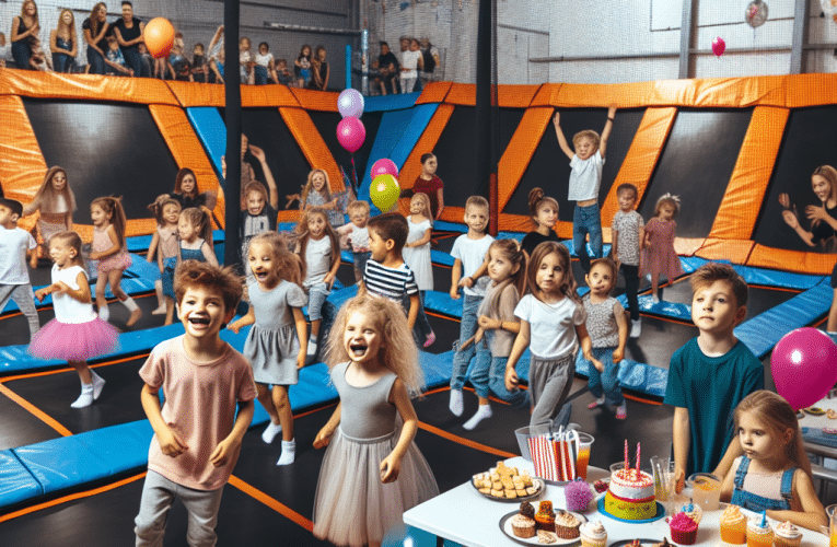 Urodziny na trampolinach w Radomiu: Jak zorganizować niezapomniane przyjęcie dla dzieci?