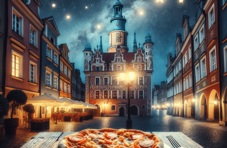 Gdzie znaleźć dobrą pizzę nocą w Poznaniu? Sprawdź najlepsze lokalizacje i porady na udaną nocną ucztę