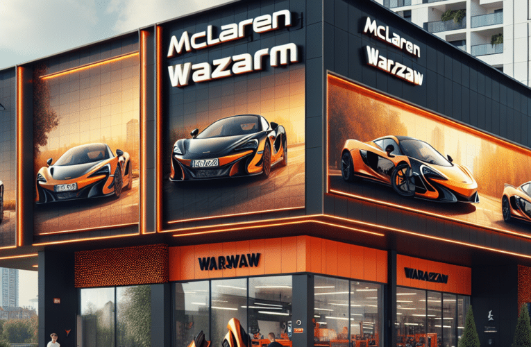 Jak znaleźć najlepszy serwis mclaren w Warszawie i jakie usługi oferują?