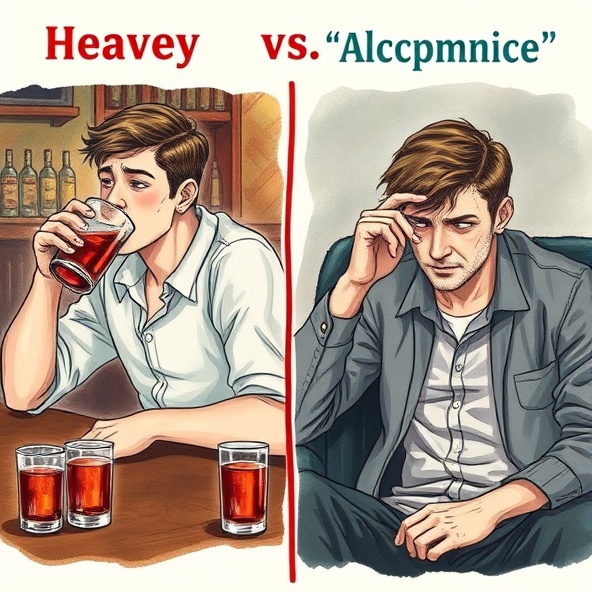 różnica między pijakiem a alkoholikiem
