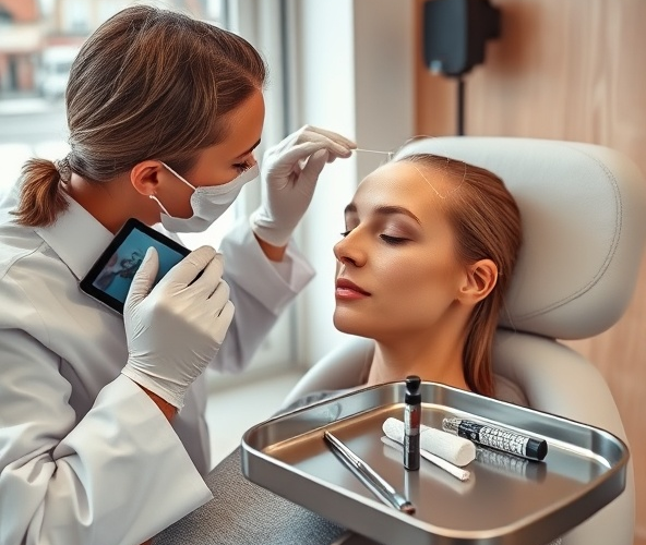 Gdzie w Piasecznie wykonać botoks czoła z oceną symetrii?