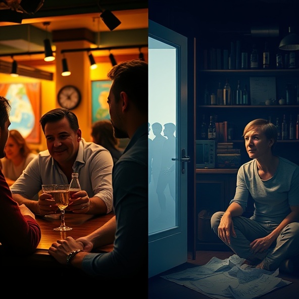 czym się różni alkoholik od pijaka