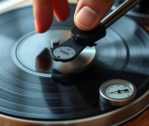 Jak dobrać docisk do gramofonu, by nie zwiększyć nacisku na igłę?