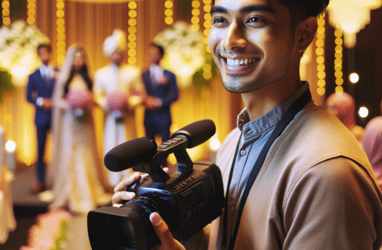 Kamerzysta na wesele – jak wybrać najlepszego fachowca by uwiecznić ten wyjątkowy dzień?