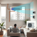 Jak dobrać klimakonwektor w mieszkaniu z pompą ciepła, by oszczędzić? klimakonwektor