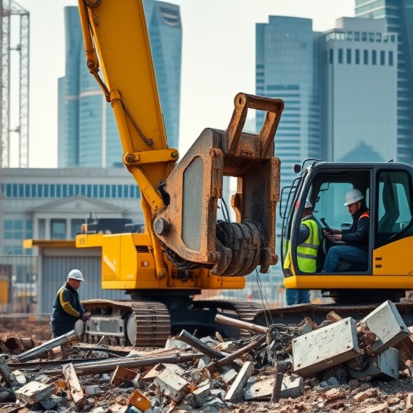 koparka z chwytakiem warszawa