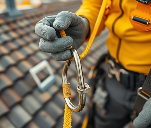 Jak sprawdzić stan linki życia przed pracami na dachu?