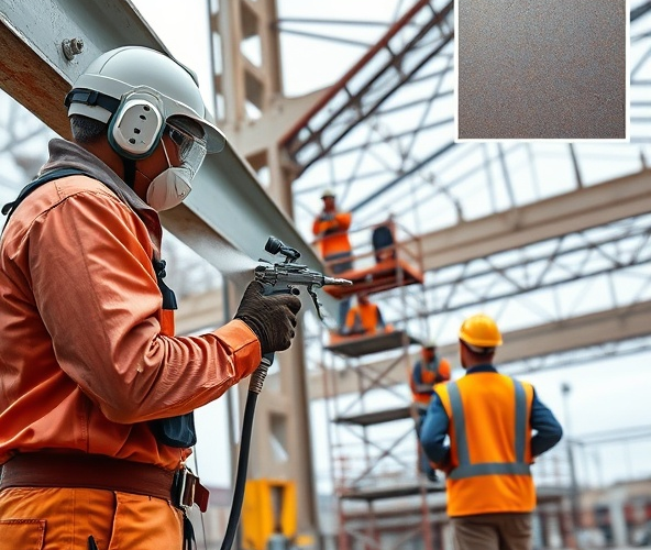 Jak wybrać wykonawcę do malowania natryskowego konstrukcji stalowych?