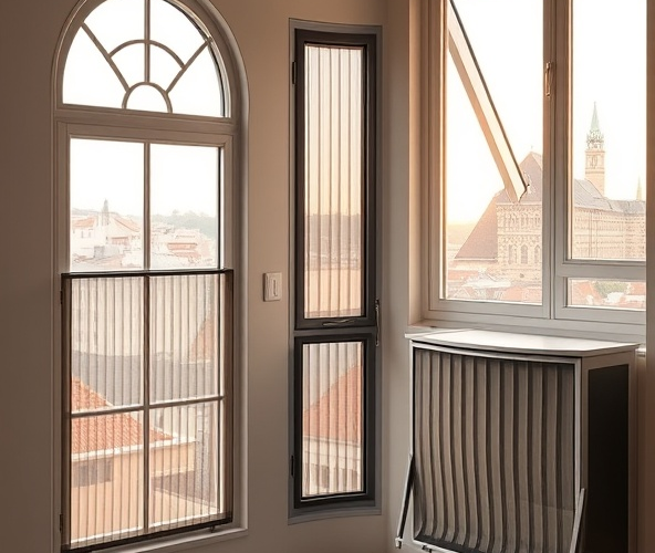 Jakie są najlepsze moskitiery plisowane w Krakowie na nietypowe okna?