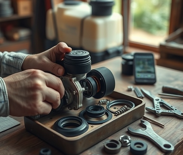 Czy samodzielna naprawa pomp opryskiwaczy opłaca się do 300 zł?