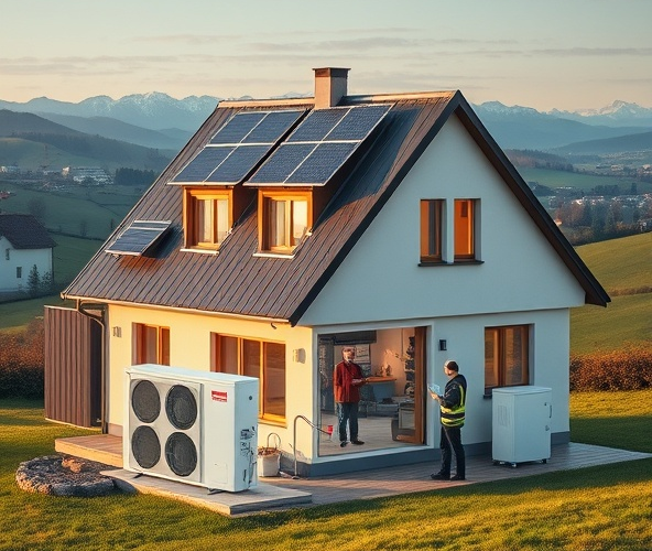 Jaką pompę ciepła w Małopolsce dla domu z instalacją fotowoltaiczną?