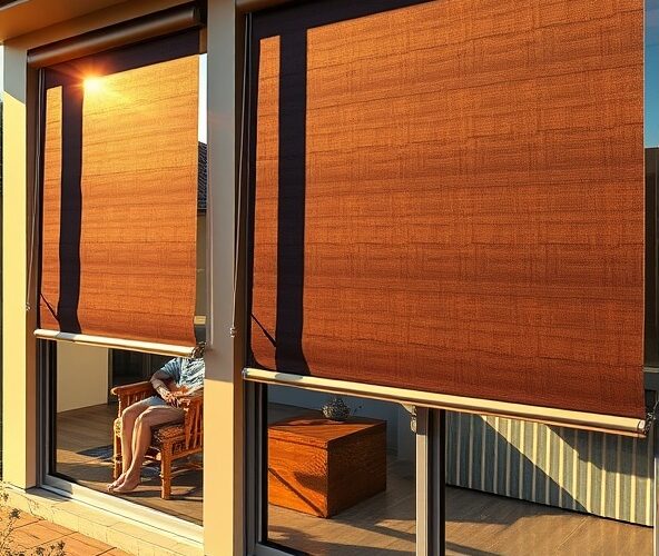 Czy ręczne rolety materiałowe zewnętrzne obniżą koszt chłodzenia?