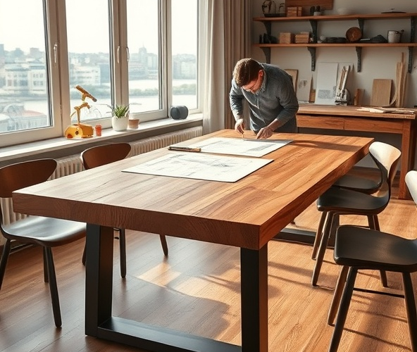 Jakie cechy powinien mieć trwały stół na wymiar w Warszawie?