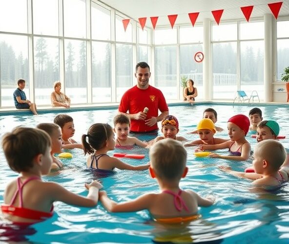 Gdzie w Legionowie znaleźć naukę pływania dla dzieci z ratownikiem?