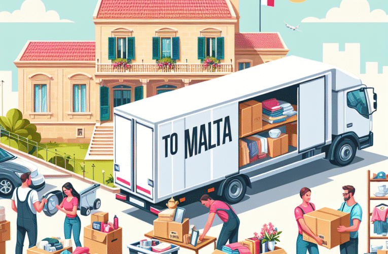 Przeprowadzki na Maltę: Jak Zorganizować Relokację do Słonecznego Raju