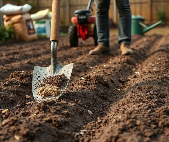 Jak przygotować gliniastą glebę w Michałowicach pod trawę z siewu?
