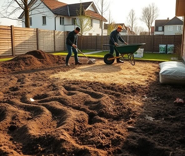 Jak przygotować glebę pod trawę z siewu w Michałowicach po budowie?