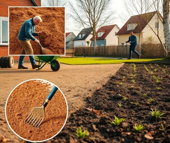 Jak przygotować glebę gliniastą w Michałowicach pod trawę z siewu?