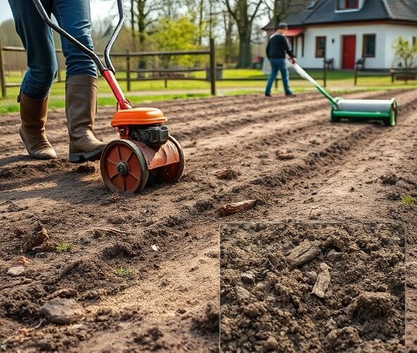 Jak przygotować glebę gliniastą pod trawę z siewu w Michałowicach?