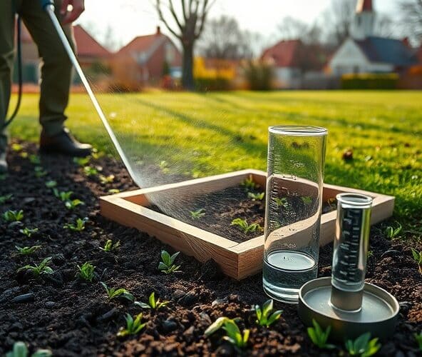 Ile l/m² i jak często podlewać trawę z siewu w Michałowicach?