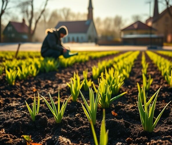 Czy trawa z siewu w Michałowicach zdąży się przyjąć przed mrozem?