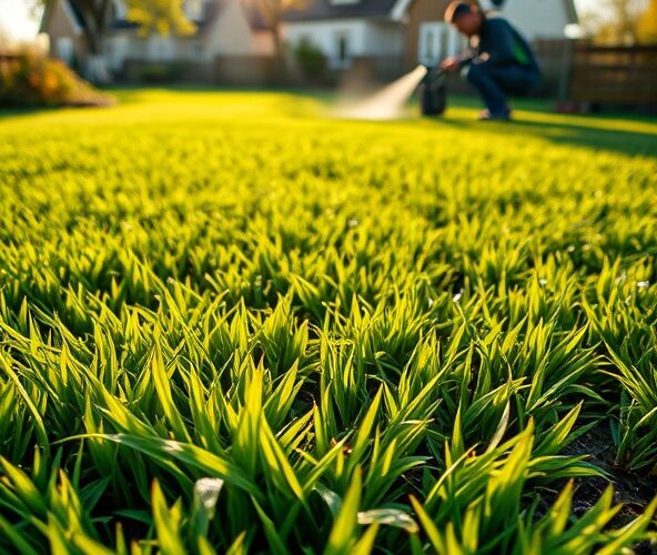 Jak uzyskać gęsty trawnik z siewu w Michałowicach?