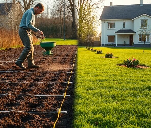 Ile kosztuje wysiew trawy z siewu w Michałowicach dla ogrodu 200 m²?