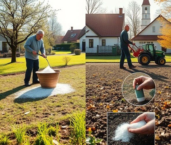 Wapnować glebę pod trawę z siewu w Michałowicach wiosną czy jesienią?