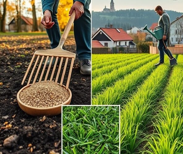 Jaką mieszankę i termin wybrać pod trawę z siewu w Michałowicach?