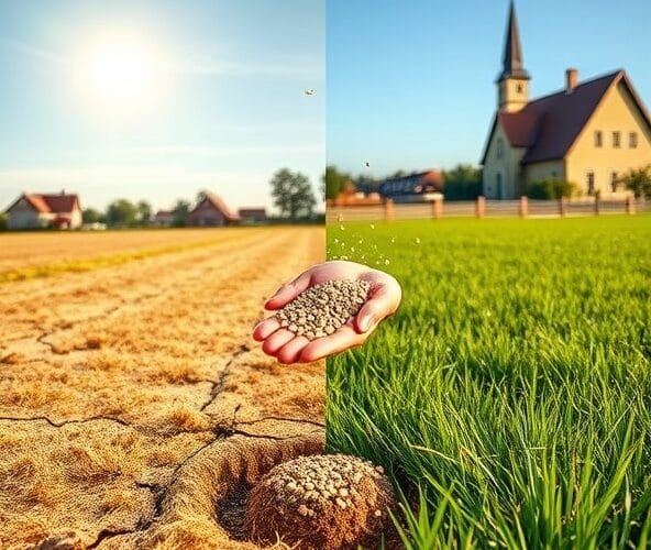 Jaką mieszankę trawy z siewu w Michałowicach wybrać na suszę?