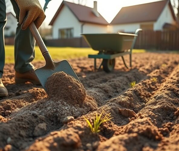 Jak przygotować glebę gliniastą pod trawę z siewu w Michałowicach?